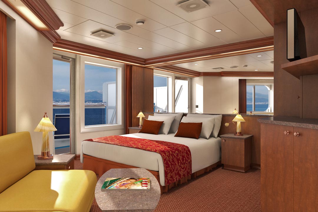 carnival cruise outlets in room